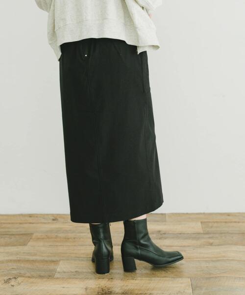 ITEMS URBANRESEARCH（アイテムズ アーバンリサーチ）の「ストレッチタイトスカート（スカート・レディース・グリーン系その他/ライトベージュ/ブラック・SMALL/MEDIUM）」の6枚目の写真