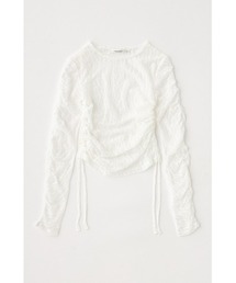 MOUSSY | SHIRRING LACE トップス(Tシャツ/カットソー)