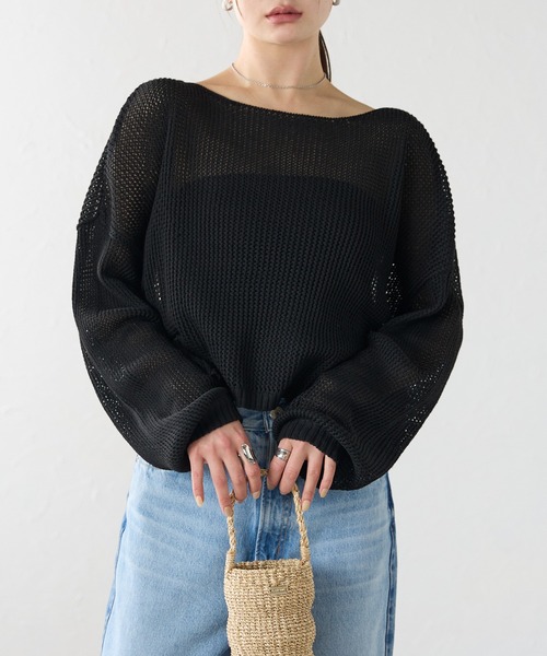 【期間限定値下げ】JIL SANDER メッシュニット ニット セーター メッシュニットトップス レディース : ZOZOTOWN