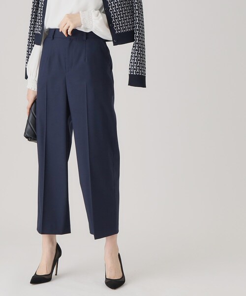 COUP DE CHANCE（クードシャンス）の「【洗える／日本製】ストレートワイドパンツ（その他パンツ・レディース・ホワイト/ナチュラル/ネイビー・42/40/38/36/34）」の17枚目の写真