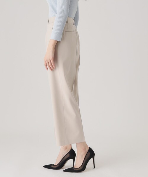 COUP DE CHANCE（クードシャンス）の「【洗える／日本製】ストレートワイドパンツ（その他パンツ・レディース・ホワイト/ナチュラル/ネイビー・42/40/38/36/34）」の9枚目の写真