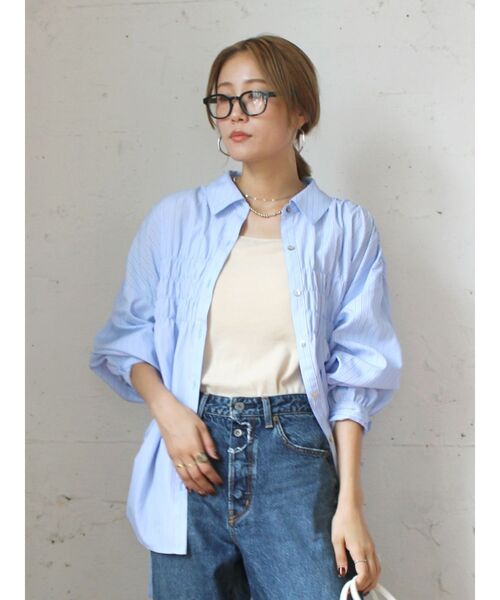 Ungrid（アングリッド）の「パット付きスクエアキャミソール（キャミソール・レディース・ブラック/アイボリー/レッド・FREE）」の17枚目の写真