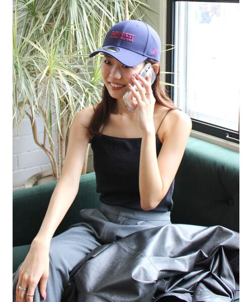 Ungrid（アングリッド）の「パット付きスクエアキャミソール（キャミソール・レディース・ブラック/アイボリー/レッド・FREE）」の19枚目の写真