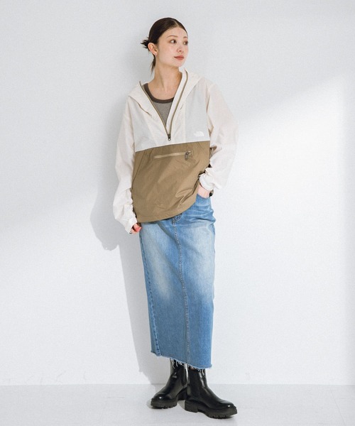 THE NORTH FACE(ザノースフェイス)の「THE NORTH FACE Compact Anorak(その他アウター・レディース・ホワイト/ブラック・SMALL)」の9枚目の写真
