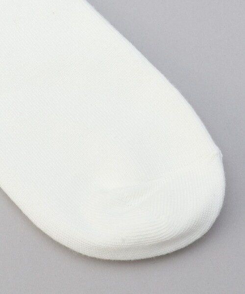 coen（コーエン）の「ライン×ロゴ刺繍 クルーソックス（ソックス/靴下・レディース・ネイビー/コバルトブルー/ケリーグリーン/ピンク・FREE）」の7枚目の写真