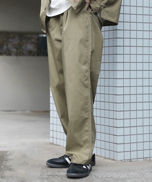 パンツ rai パンツ rai Dickies ライトTCツイルドローコードパラシュート