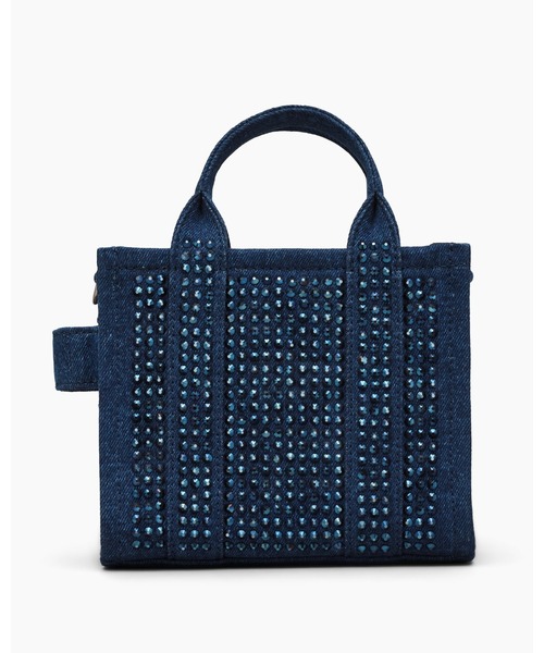 Marc Jacobs クリスタルデニムクロスボディトートバッグ CRYSTAL DENIM TOTE BAG THE CROSSBODY TOTE/ザ クリスタル