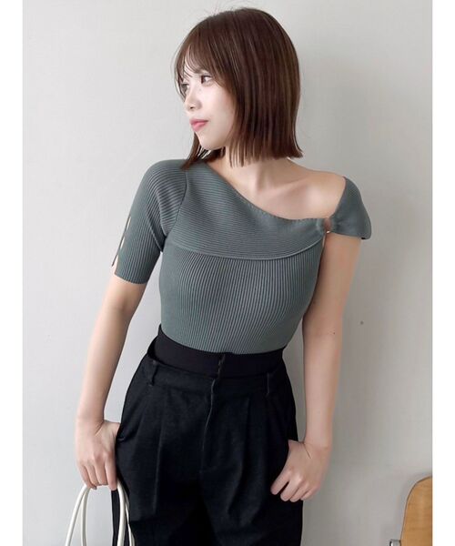 dazzlin（ダズリン）の「ダブルオープンカーゴパンツ（その他パンツ・レディース・ブラック/ベージュ・SMALL/MEDIUM）」の7枚目の写真