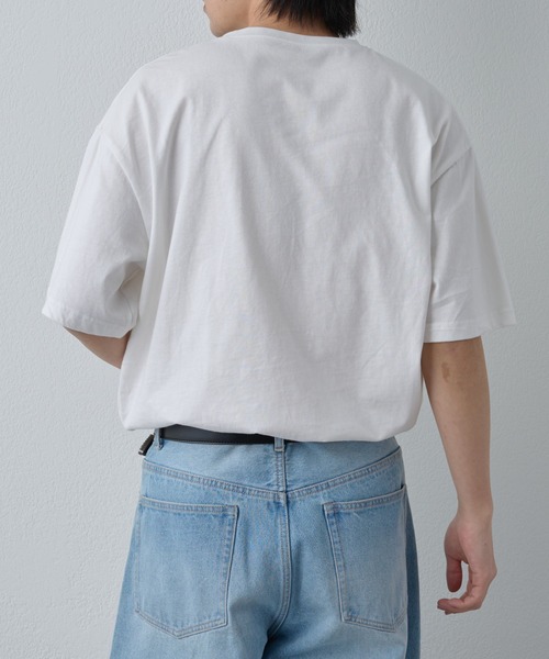 COLONY 2139（コロニートゥーワンスリーナイン）の「クラウドプリントTシャツ（Tシャツ/カットソー・メンズ・ホワイト/ブラック・MEDIUM/LARGE）」の5枚目の写真