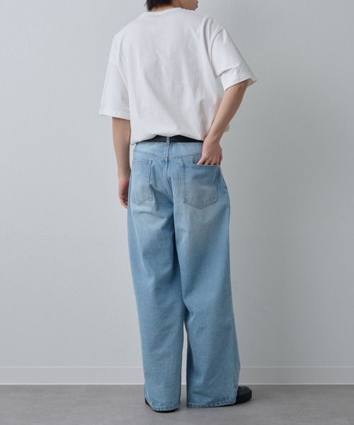 COLONY 2139（コロニートゥーワンスリーナイン）の「クラウドプリントTシャツ（Tシャツ/カットソー・メンズ・ホワイト/ブラック・MEDIUM/LARGE）」の13枚目の写真