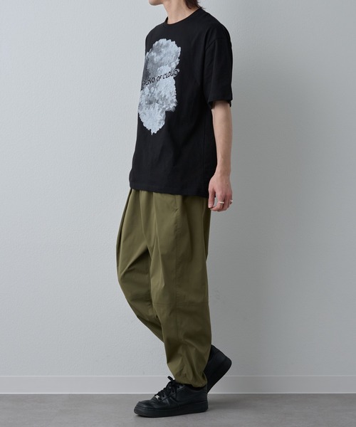 COLONY 2139（コロニートゥーワンスリーナイン）の「クラウドプリントTシャツ（Tシャツ/カットソー・メンズ・ホワイト/ブラック・MEDIUM/LARGE）」の16枚目の写真