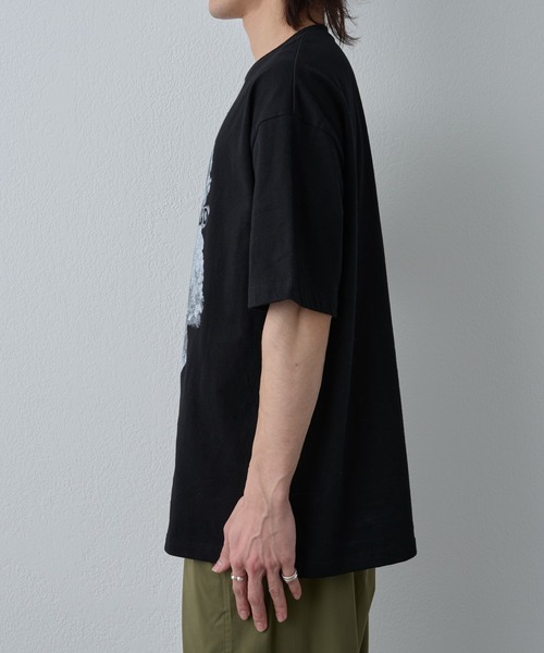 COLONY 2139（コロニートゥーワンスリーナイン）の「クラウドプリントTシャツ（Tシャツ/カットソー・メンズ・ホワイト/ブラック・MEDIUM/LARGE）」の20枚目の写真