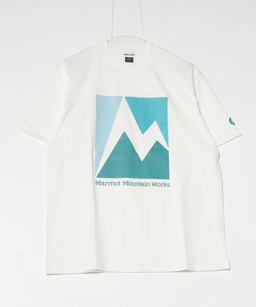 MARMOT(マーモット)の「【Marmot】Crack T-Shirs クラックティーシャツ(Tシャツ/カットソー・メンズ・ベージュ/ネイビー/ホワイト/ミント・LARGE/X-LARGE/MEDIUM)」の10枚目の写真