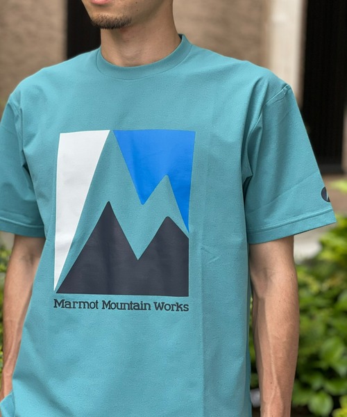 MARMOT(マーモット)の「【Marmot】Crack T-Shirs クラックティーシャツ(Tシャツ/カットソー・メンズ・ベージュ/ネイビー/ホワイト/ミント・LARGE/X-LARGE/MEDIUM)」の8枚目の写真