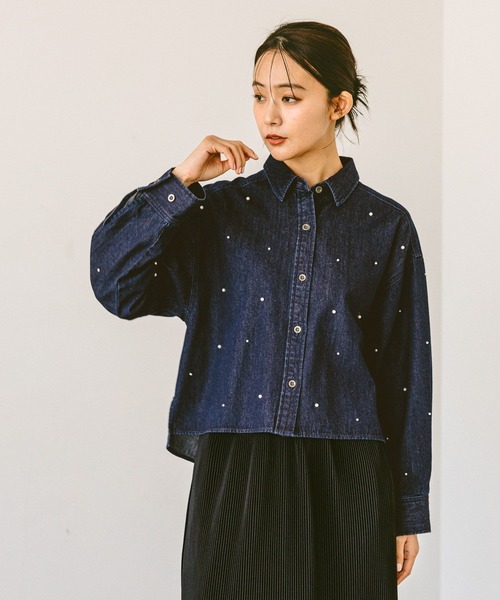 ♥むっち♥ ♡♬.*゜ セール】GOODデニムアソートシャツ/286236（シャツ/ブラウス