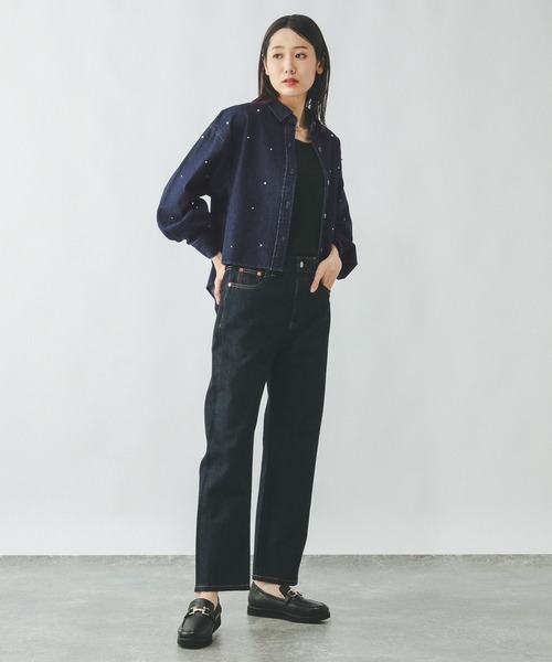 GLOBAL WORK(グローバルワーク)の「GOODデニムアソートシャツ/286236(シャツ/ブラウス・レディース・ブルー系その他/ライトブルー・LARGE/MEDIUM)」の5枚目の写真