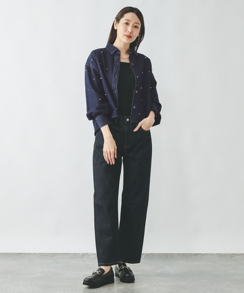 GLOBAL WORK(グローバルワーク)の「GOODデニムアソートシャツ/286236(シャツ/ブラウス・レディース・ブルー系その他/ライトブルー・LARGE/MEDIUM)」の6枚目の写真
