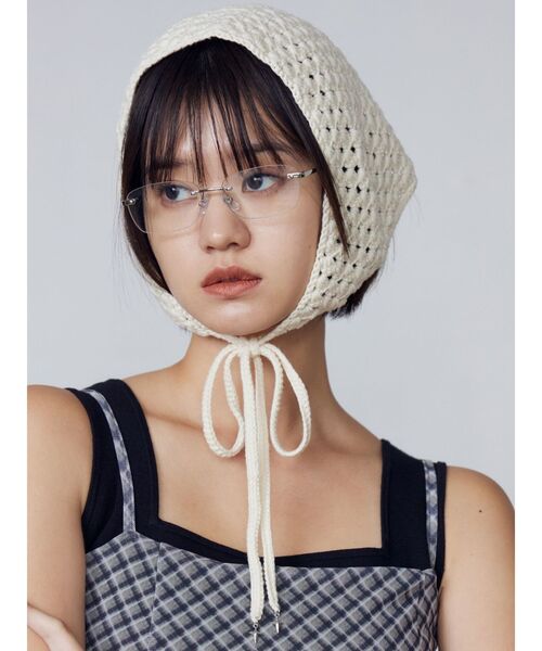 セール】クロシェチャームバンダナ（その他ヘアアクセサリー
