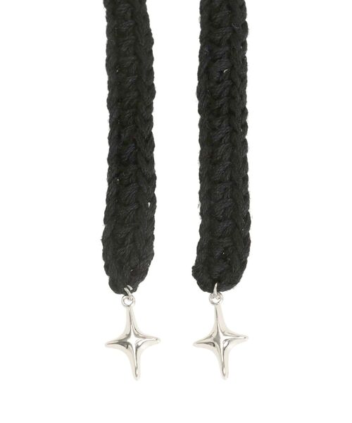 EMODA（エモダ）の「クロシェチャームバンダナ（その他ヘアアクセサリー・レディース・ブラック/その他/ホワイト/レッド・FREE）」の11枚目の写真