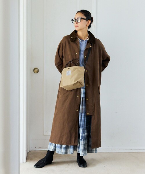 KiU（キウ）の「KiU×FREAK'S STORE/キウ×フリークスストア 別注 2WAY 600D TOTE MINI BAG ミニ トートバッグ 撥水（トートバッグ・レディース・レオパード/ベージュ/ブラック・ONE SIZE）」の8枚目の写真