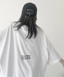 YACA | logo print over tee/ロゴプリントオーバーT【unisex item】(Tシャツ/カットソー)