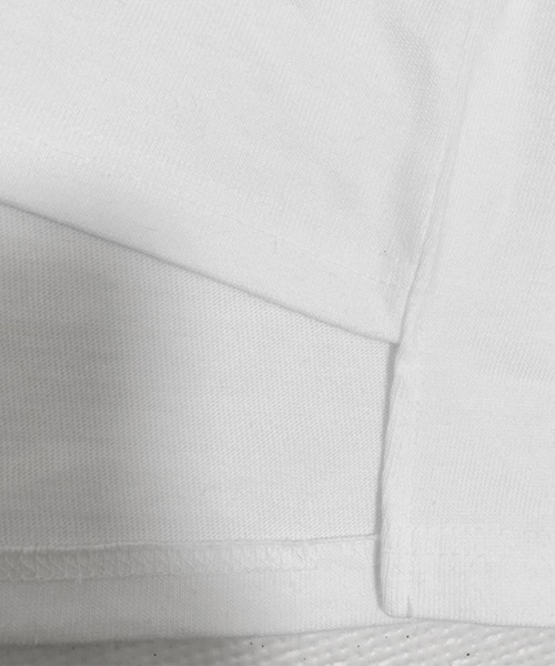 YACA（ヤーカ）の「logo print over tee/ロゴプリントオーバーT【unisex item】（Tシャツ/カットソー・レディース・ホワイト/ブラック・FREE）」の11枚目の写真