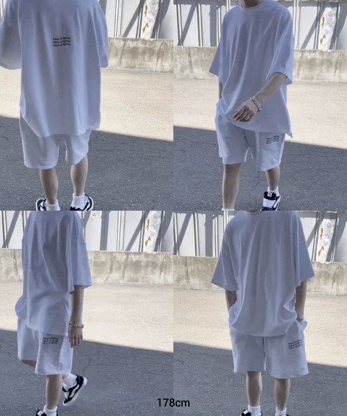 YACA（ヤーカ）の「logo print over tee/ロゴプリントオーバーT【unisex item】（Tシャツ/カットソー・レディース・ホワイト/ブラック・FREE）」の12枚目の写真