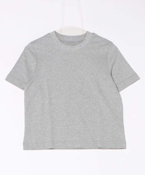 SUWDEE(スーディー)の「crew neck basic cotton t-shirt(Tシャツ/カットソー・レディース・ブルー/グレー・FREE)」の11枚目の写真