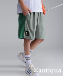 【STCH】ラインデザインハーフパンツ