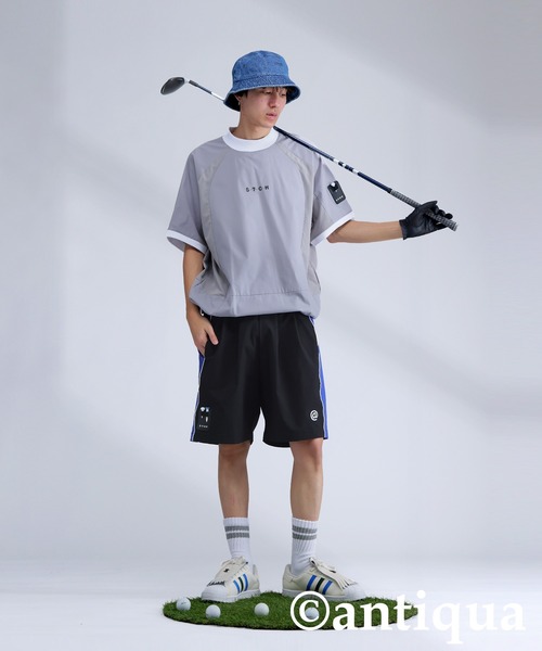 antiqua(アンティカ)の「【STCH】ラインデザインハーフパンツ(その他パンツ・レディース・ホワイト/グレー/ブラック・LXL/ML)」の15枚目の写真