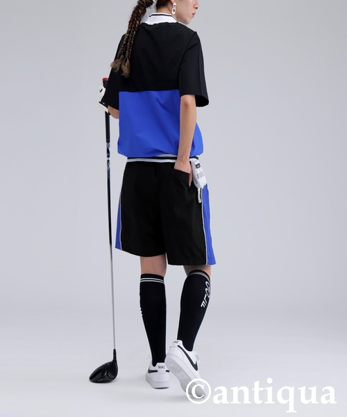 antiqua(アンティカ)の「【STCH】ラインデザインハーフパンツ(その他パンツ・レディース・ホワイト/グレー/ブラック・LXL/ML)」の11枚目の写真