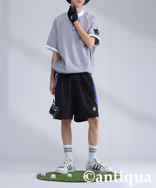 antiqua(アンティカ)の「【STCH】ラインデザインハーフパンツ(その他パンツ・レディース・ホワイト/グレー/ブラック・LXL/ML)」の16枚目の写真