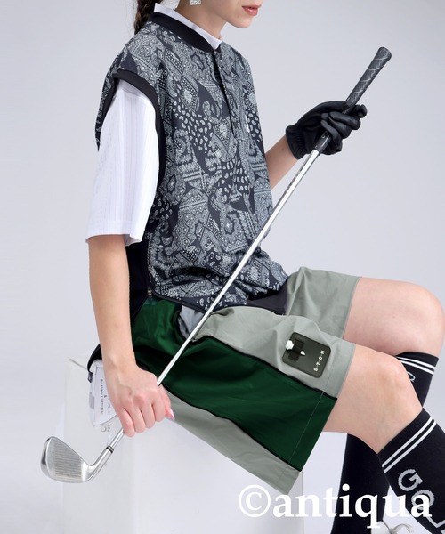 antiqua(アンティカ)の「【STCH】ラインデザインハーフパンツ(その他パンツ・レディース・ホワイト/グレー/ブラック・LXL/ML)」の19枚目の写真