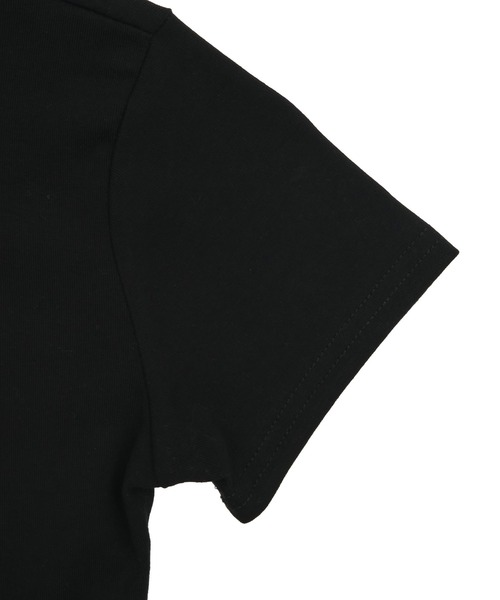 dispark（ディスパーク）の「DISPARK/フロントレースアップピチT（Tシャツ/カットソー・レディース・ブラック/アイボリー・FREE）」の13枚目の写真