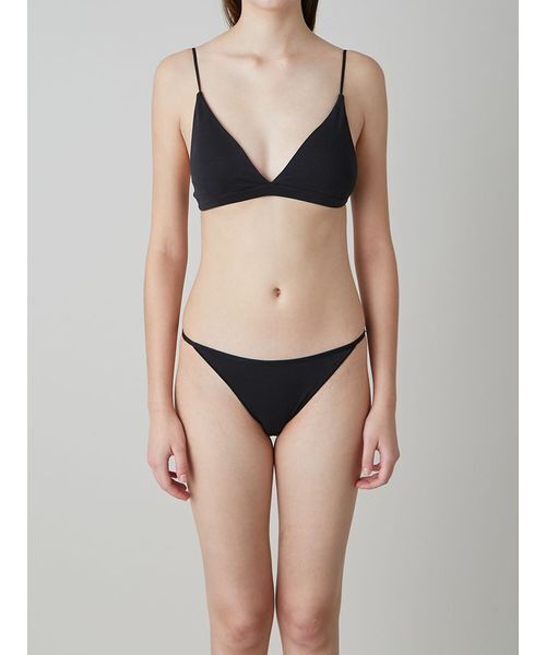 UNDERSON UNDERSON（アンダーソン アンダーソン）の「ファッショントライアングルブラ（ブラジャー・レディース・ブラック/ナチュラル・0/1/2）」の6枚目の写真