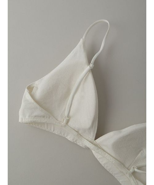 UNDERSON UNDERSON（アンダーソン アンダーソン）の「ファッショントライアングルブラ（ブラジャー・レディース・ブラック/ナチュラル・0/1/2）」の14枚目の写真