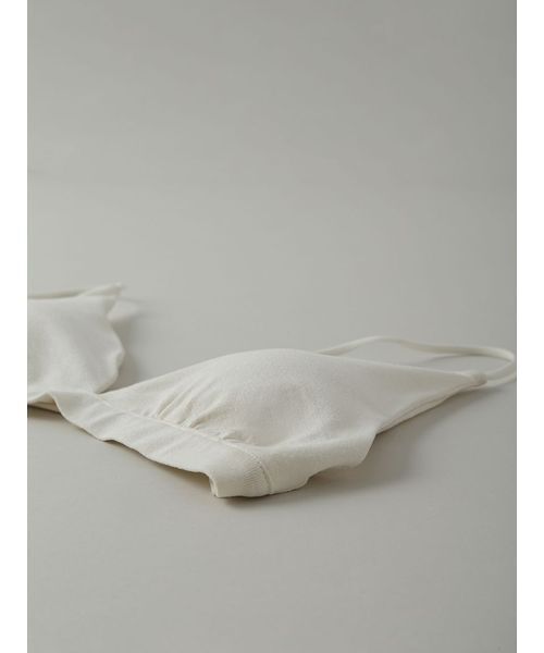 UNDERSON UNDERSON（アンダーソン アンダーソン）の「ファッショントライアングルブラ（ブラジャー・レディース・ブラック/ナチュラル・0/1/2）」の16枚目の写真