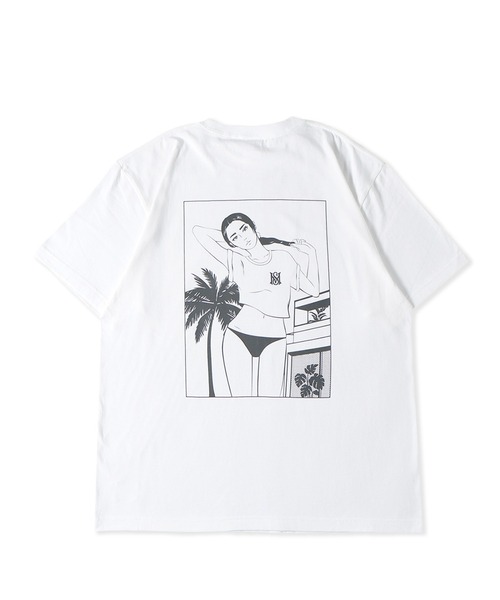 MFC STORE(エムエフシーストア)の「MWC x MFC STORE SUMMER GIRL MONO S/S TEE(Tシャツ/カットソー・メンズ・ホワイト/ブラック/アッシュ・S/M/L/XL)」の10枚目の写真