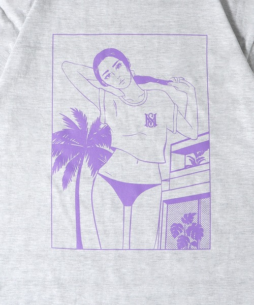 MFC STORE(エムエフシーストア)の「MWC x MFC STORE SUMMER GIRL MONO S/S TEE(Tシャツ/カットソー・メンズ・ホワイト/ブラック/アッシュ・S/M/L/XL)」の6枚目の写真