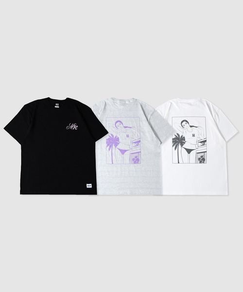 MFC STORE(エムエフシーストア)の「MWC x MFC STORE SUMMER GIRL MONO S/S TEE(Tシャツ/カットソー・メンズ・ホワイト/ブラック/アッシュ・S/M/L/XL)」の8枚目の写真