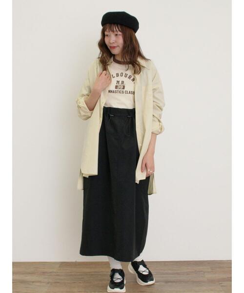 Samansa Mos2（サマンサ モスモス）の「ルーズシルエットシャツ（シャツ/ブラウス・レディース・ブラック/ブルー/オフホワイト/イエロー・F）」の17枚目の写真