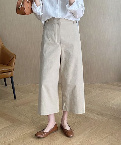 DECADE CLASSIC(ディケイド クラシック)の「カジュアルパンツ(チノパンツ・レディース・ホワイト/ネイビー/ベージュ・SMALL/MEDIUM/LARGE)」の2枚目の写真