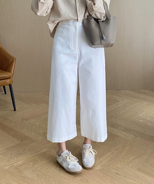DECADE CLASSIC(ディケイド クラシック)の「カジュアルパンツ(チノパンツ・レディース・ホワイト/ネイビー/ベージュ・SMALL/MEDIUM/LARGE)」の14枚目の写真