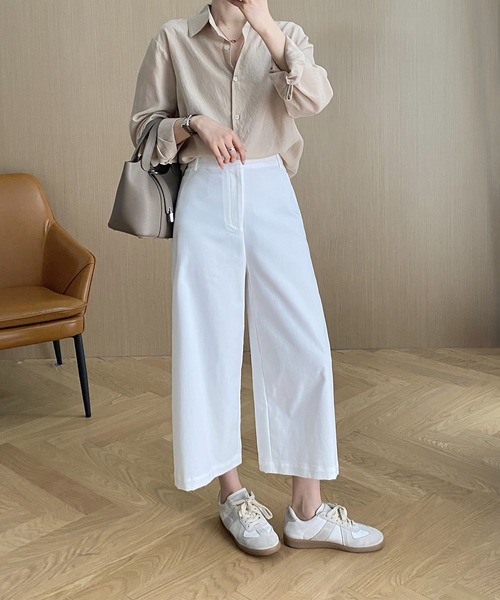 DECADE CLASSIC(ディケイド クラシック)の「カジュアルパンツ(チノパンツ・レディース・ホワイト/ネイビー/ベージュ・SMALL/MEDIUM/LARGE)」の17枚目の写真