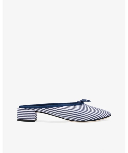 Repetto(レペット)の「Camille ミュール - EUサイズ / V4183STRP(サンダル・レディース・ネイビー・38/39/37)」の1枚目の写真