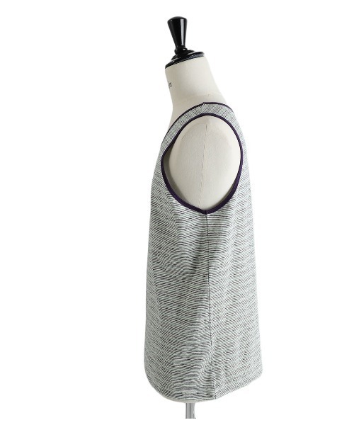 PORT BY ARK（ポートバイアーク）の「PORT BY ARK / ポートバイアーク：Border Tank Top：PO17-T002[COR]（タンクトップ・メンズ・ブラウン系その他/ブルー系その他・FREE）」の15枚目の写真