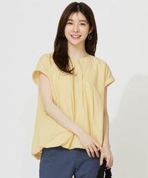 シャツ/ブラウス（イエロー/黄色系・チェック柄）ファッション
