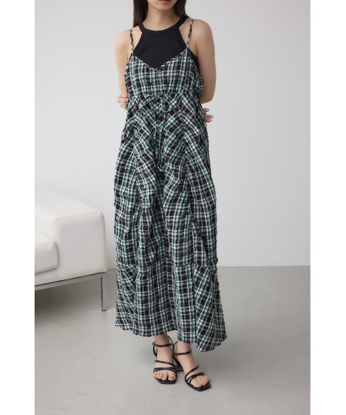 MOUSSY ワンピース　チェック柄 セール】ASYMMETRY CHECK ドレス（ワンピース）｜MOUSSY