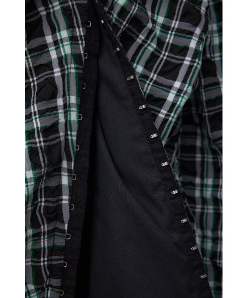 AZUL by moussy(アズールバイマウジー)の「チェックキャミソール2WAYワンピース(ワンピース・レディース・ホワイト系その他/ブラック系その他・FREE)」の22枚目の写真