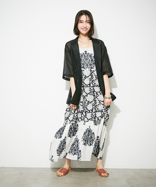 【国内発送/関税込!!】Kate Spade★花柄総柄 キャミワンピース セール】小花柄デザイン キャミワンピース（ワンピース）｜Ada
